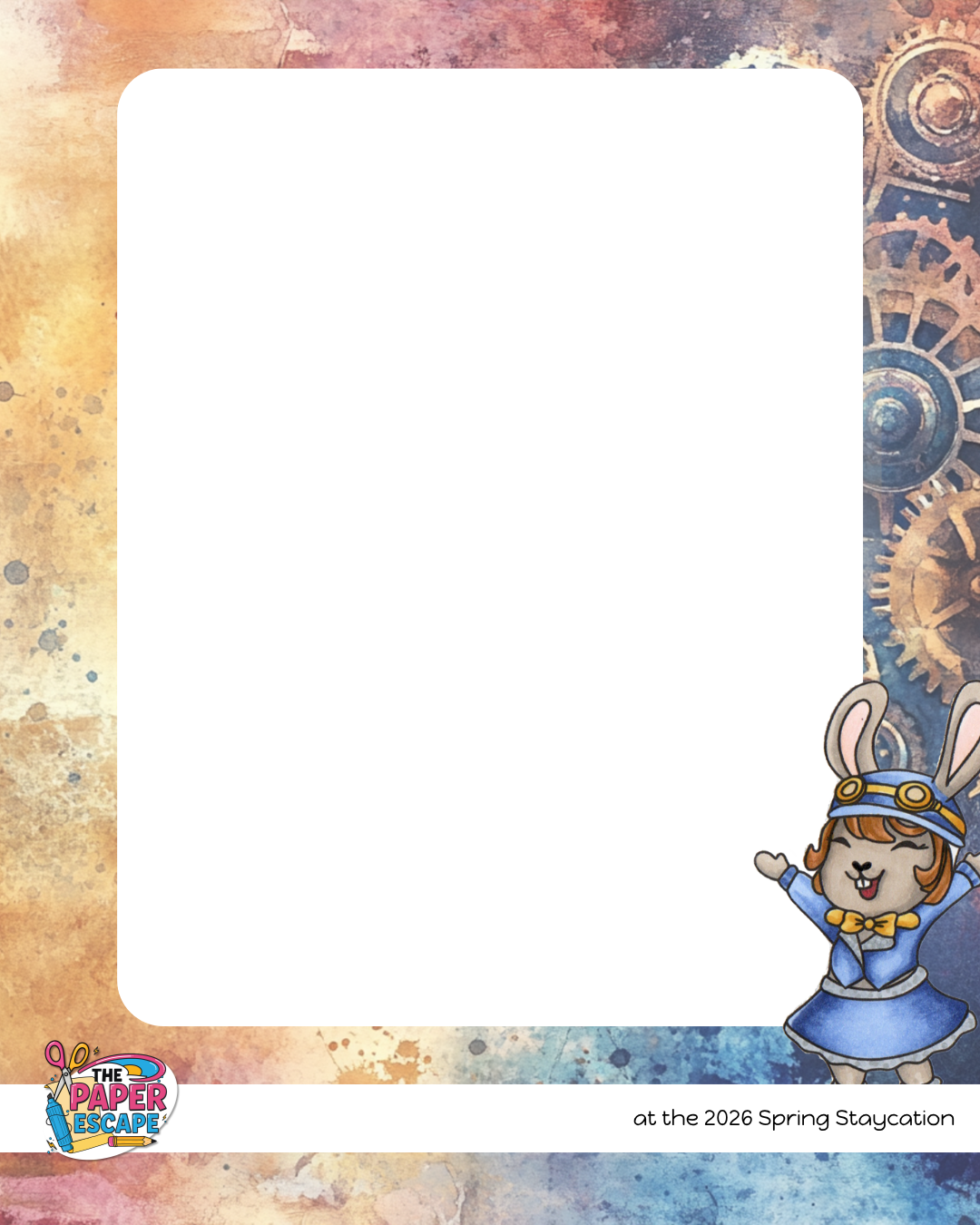 2026 Spring Staycation photo frame